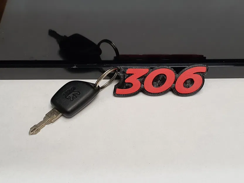 Móc Khóa Peugeot 306 - Image 1