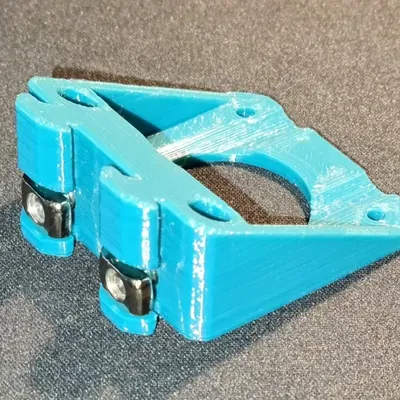 Ender 3/Pro/V2 Dual Z axis motor mount with T-nut