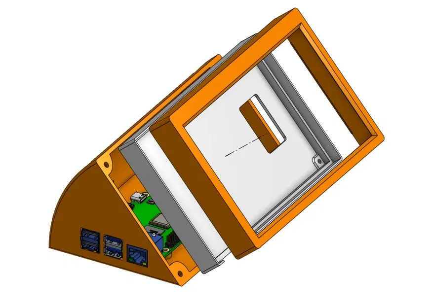 Vỏ BTT TFT70 Pi 4 - Image 1