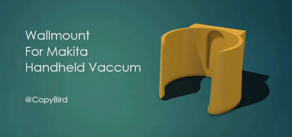 Đế Treo Tường Cho Máy Hút Bụi Cầm Tay Makita - Image 1