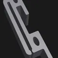 Brennenstuhl Premium Line 6 Bineer Toolwall holder - Thumbnail 1