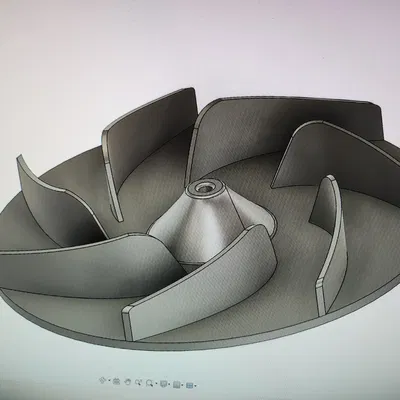 Cánh Quạt Tăng Áp Cho Robot Hút Bụi Silvercrest