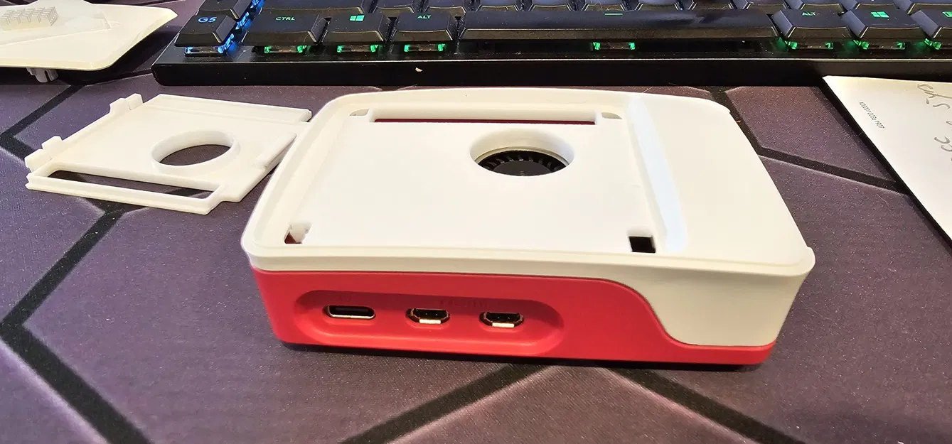 Vỏ Tản Nhiệt Quạt Chủ Động Raspberry Pi 5 (MOD) - Image 1