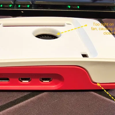 Vỏ Tản Nhiệt Quạt Chủ Động Raspberry Pi 5 (MOD)