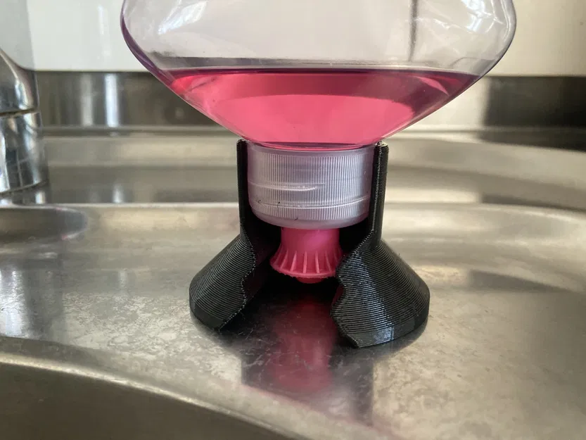 Upside down dishwashing liquid holder - Image 1