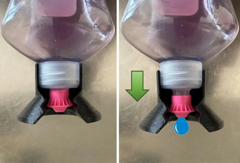 Upside down dishwashing liquid holder - Image 3