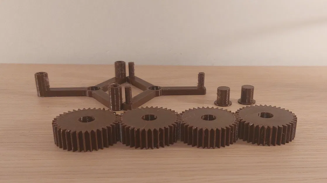 Con Quay Fidget Bánh Răng Đơn Giản - Image 2