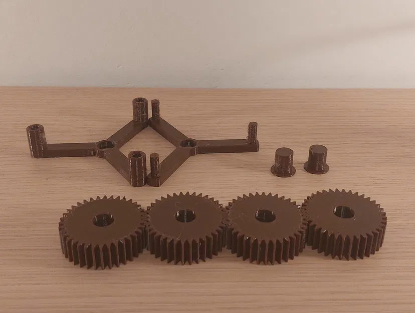 Con Quay Fidget Bánh Răng Đơn Giản - Image 3