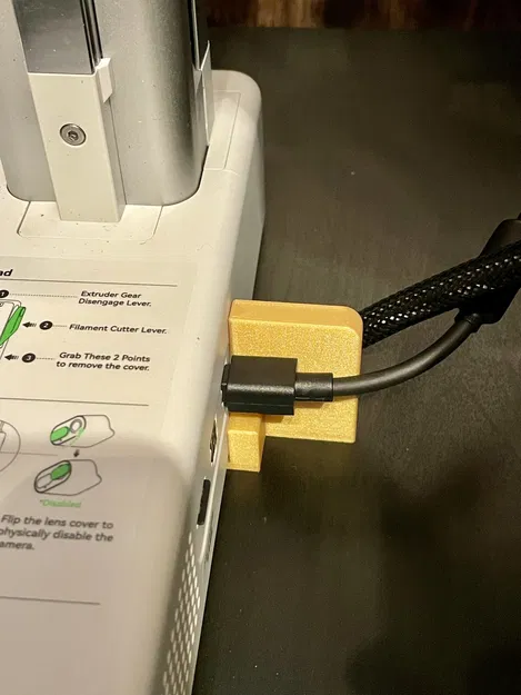 Kẹp/giá đỡ cáp máy đùn Bambulab A1 Mini - Image 3