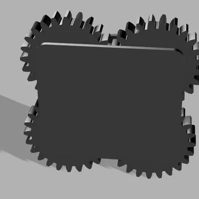 Con quay Fidget 4 Bánh Răng