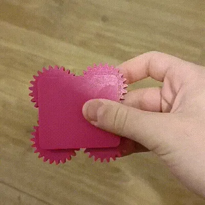 Con quay Fidget 4 Bánh Răng