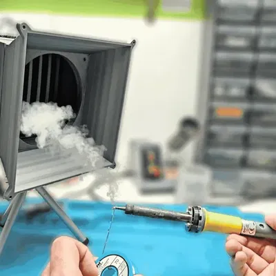 Solder Exhaust Fume Hood