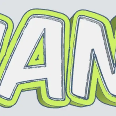 MANE LED- Namenslampe (Name lamp)