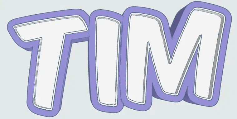 Đèn LED Tên TIM - Image 1