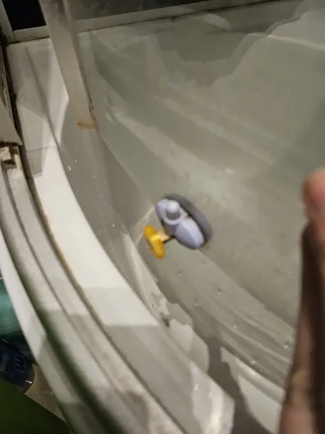 Bánh xe bi cửa phòng tắm 23mm - Image 3