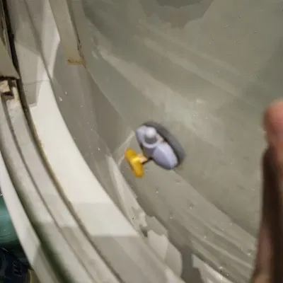 Bánh xe bi cửa phòng tắm 23mm