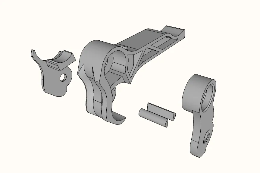 Malyan M150 extruder lever - Image 2
