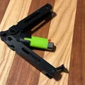 Balisong, Butterfly Lighter Holder (mini bic) - Thumbnail 1