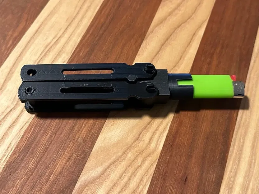 Balisong, Butterfly Lighter Holder (mini bic) - Image 3