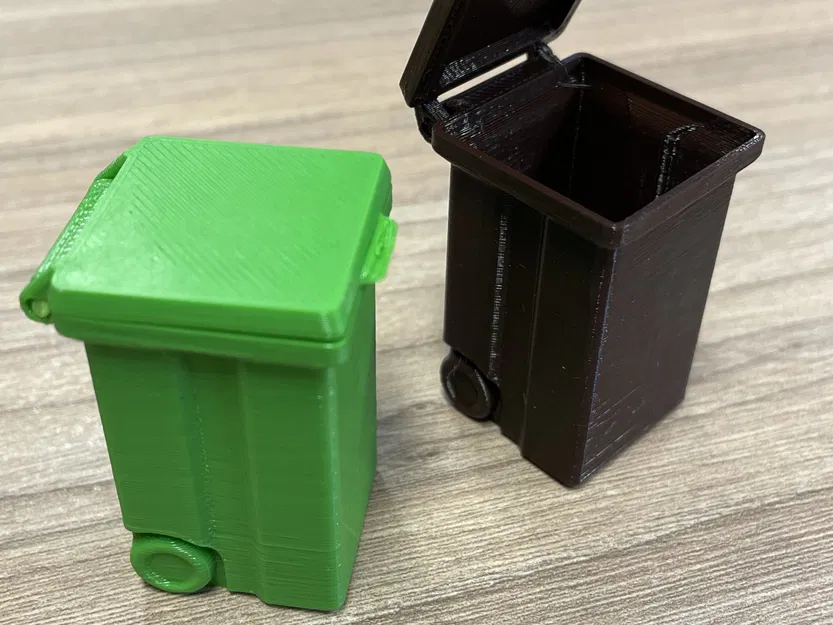 Thùng rác cho Xe quét rác - Image 1