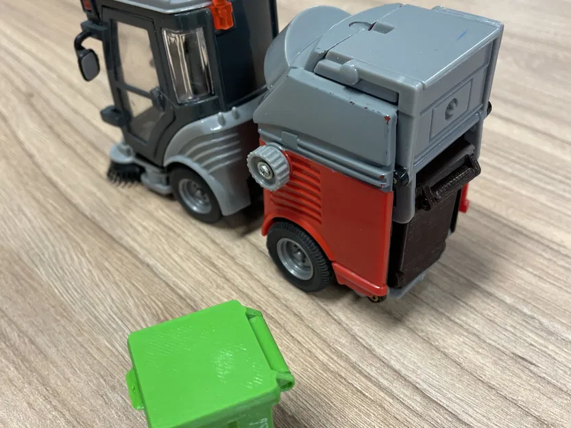 Thùng rác cho Xe quét rác - Image 3