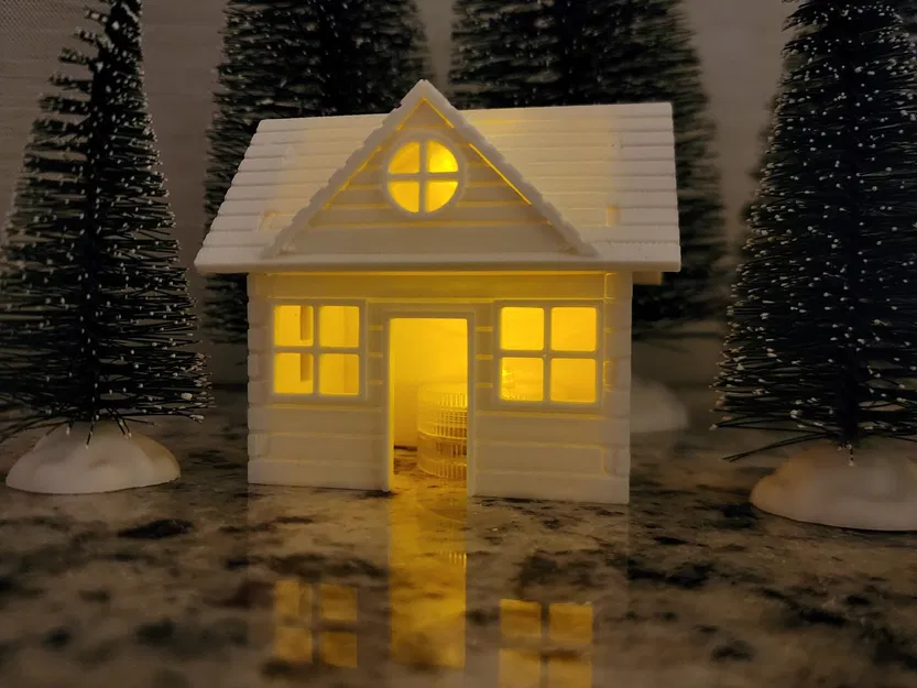 Cozy Light Up Village House 1 - Image 1
