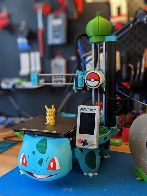 Khung In Cho Màn Hình LCD Prusa Mini 3.2" Phong Cách Game Boy - Image 3