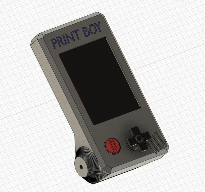 Khung In Cho Màn Hình LCD Prusa Mini 3.2" Phong Cách Game Boy - Image 4