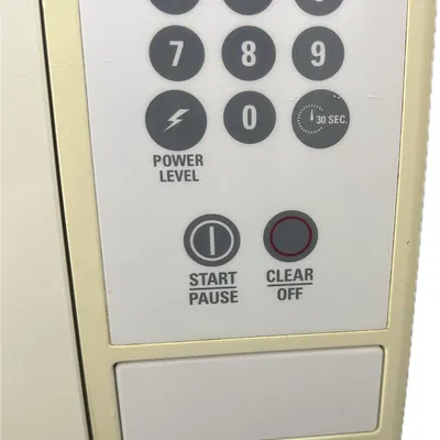 GE Microwave Button