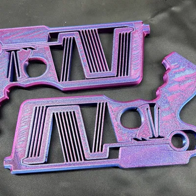 Súng phi tiêu cơ cấu đàn hồi theo phong cách Mark Rober của Props3d