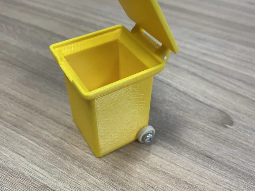 Thùng Rác Cho Xe Quét Dọn - popelnice pro čistící auto - Image 1