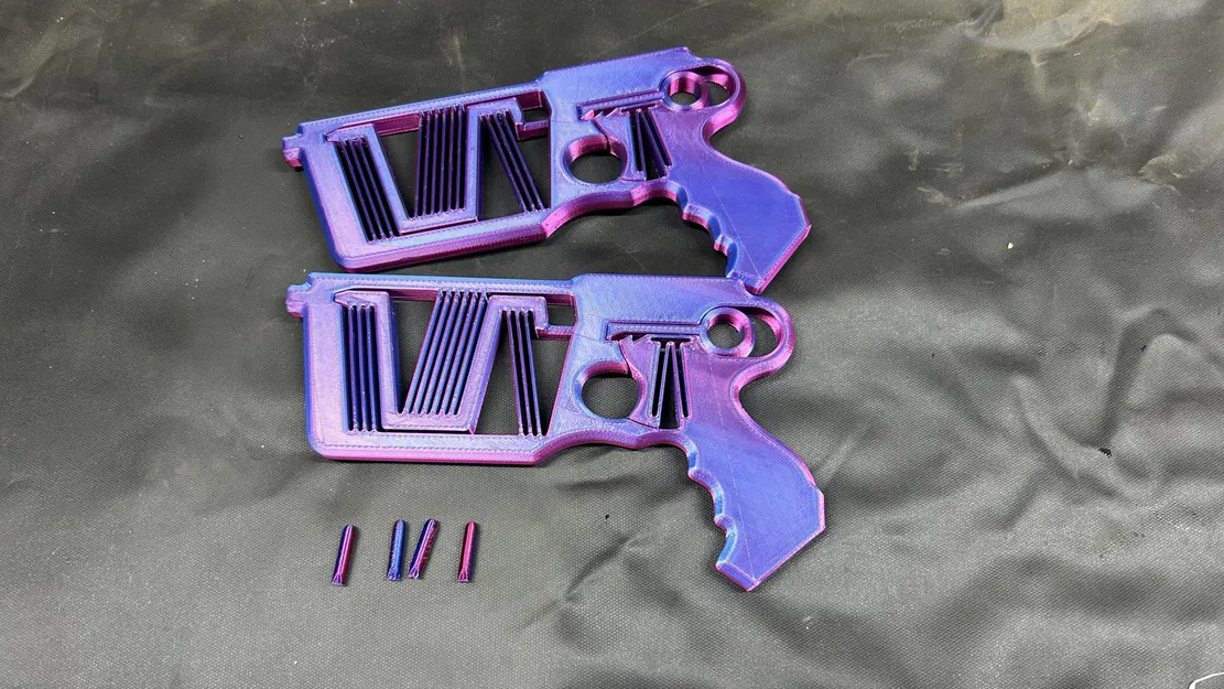 Súng phi tiêu cơ cấu đàn hồi theo phong cách Mark Rober của Props3d - Image 2