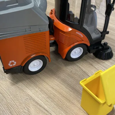 Thùng Rác Cho Xe Quét Dọn - popelnice pro čistící auto