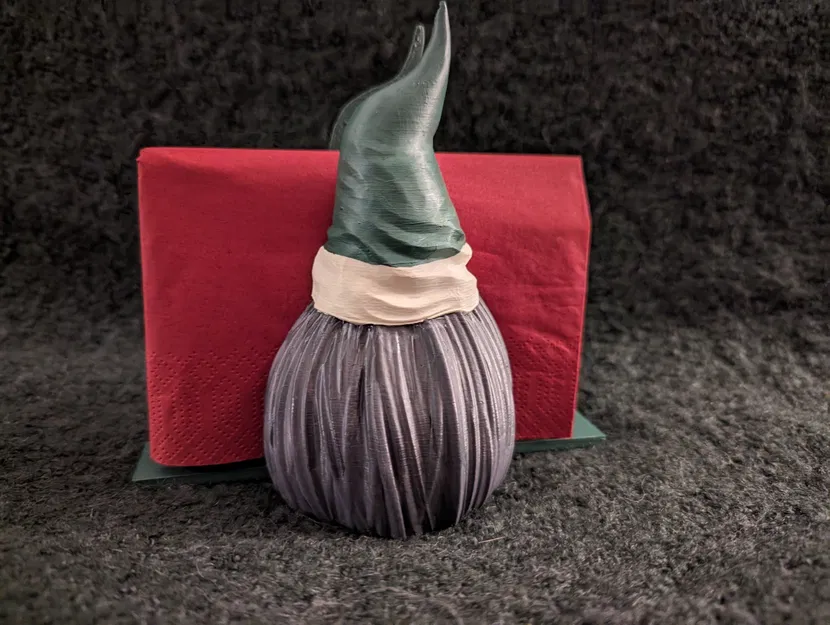 Chân giữ giấy ăn hình ông lùn - Image 3