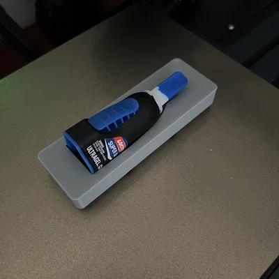 Gridfinity Super Glue Holder Horizontal