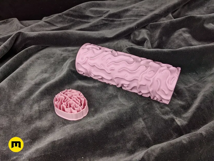 Khuôn Cắt Bánh & Con Lăn In Hình Bộ Não - Image 6