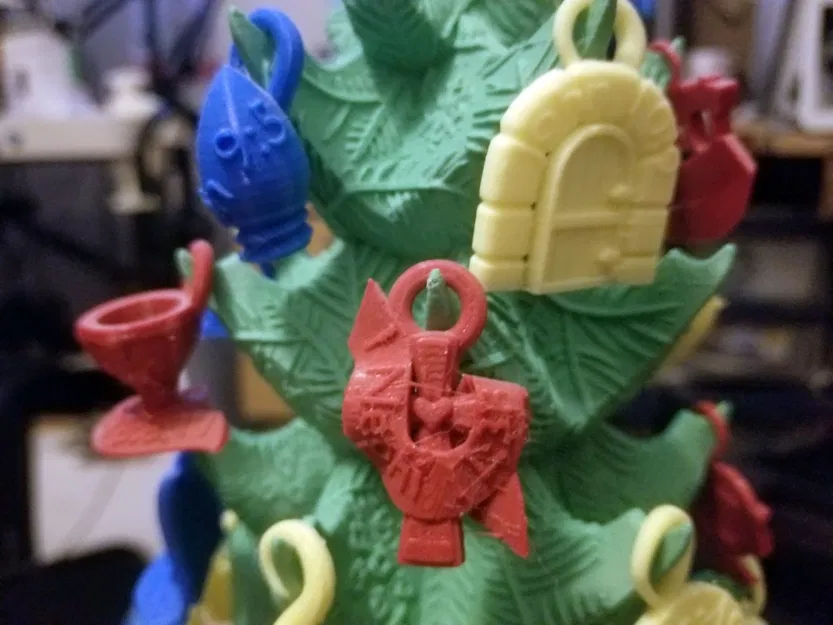 Mô hình trang trí cây thông Noel để bàn - Phiên bản Giáo hội Các Thánh Hữu Ngày Sau của Chúa Giê Su Christ - Image 3