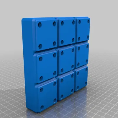 Giá Đỡ Bộ Đột Lỗ Rỗng Harbor Freight Dạng Gridfinity