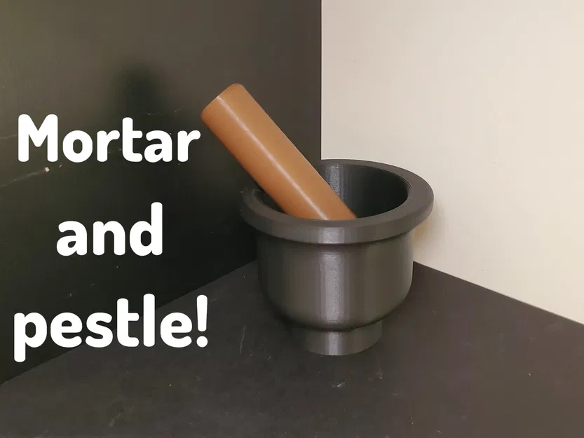 Working Mortar and Pestle - Image 1