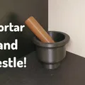 Working Mortar and Pestle - Thumbnail 1