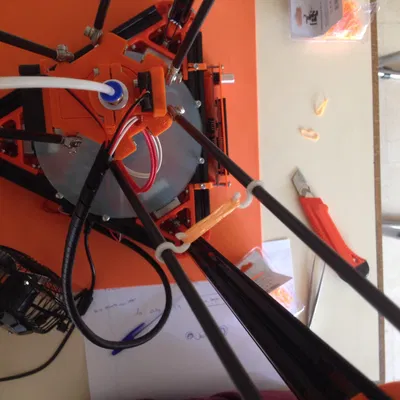 Bộ phận cố định cần đẩy chéo cho Delta Mini Kossel