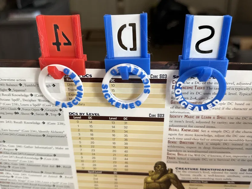 GM Screen Initiative Tracker with Hook - Image 3