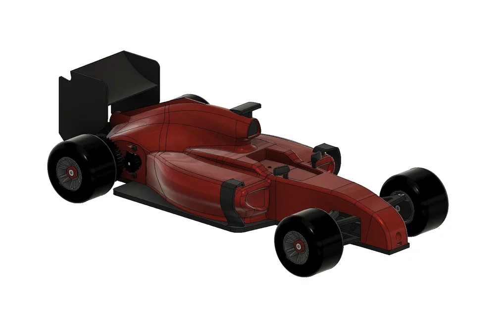 OpenRC F1 stubby (Đầu xe ngắn hơn, không có cánh gió trước) - Image 1