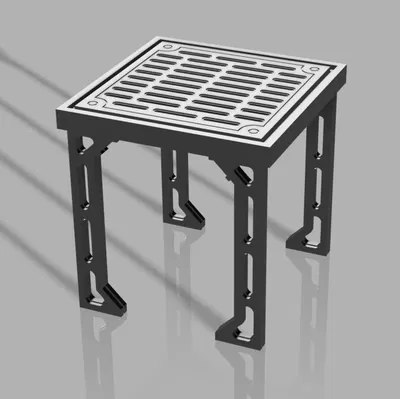 Stackable platform for miniature wargames