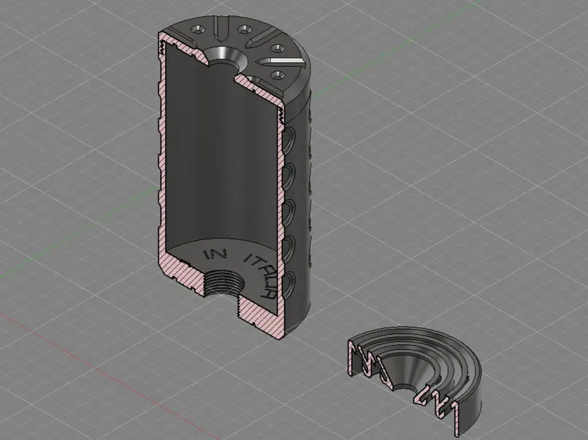 Ống Giảm Thanh CD Apollo 50 Airsoft - Image 1