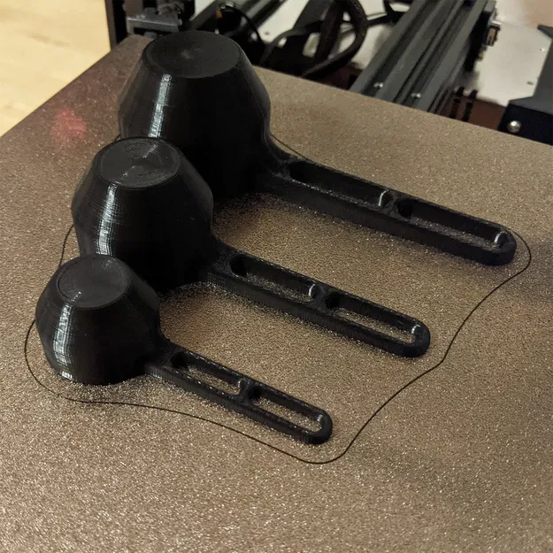 Measuring spoon/scoop/cup set (10, 25, 50 ml) - Image 3