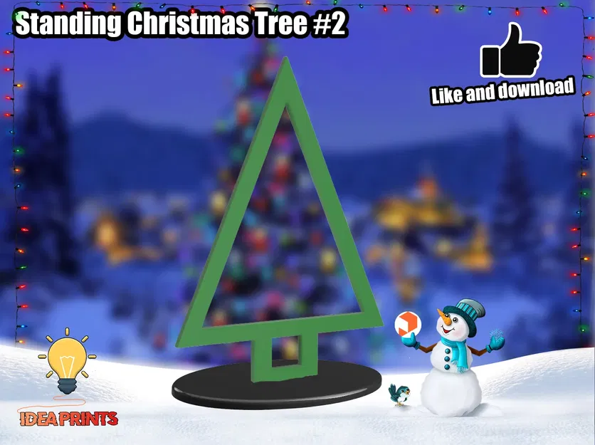 Standing Christmas Tree #2 - Image 1