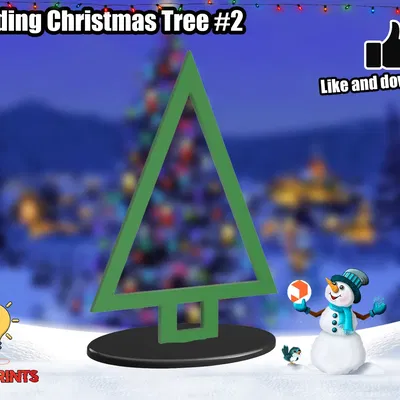 Standing Christmas Tree #2