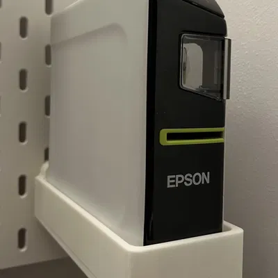 Móc máy in nhãn Epson LW-600P cho IKEA Skadis