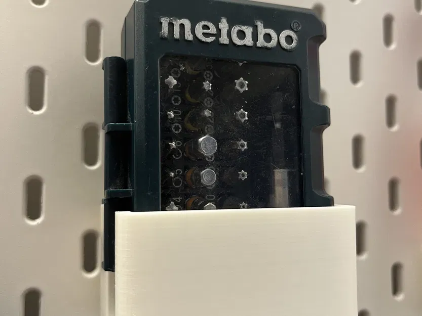 Giá đỡ bộ mũi khoan Metabo cho IKEA Skadis - Image 1